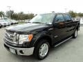 2011 Tuxedo Black Metallic Ford F150 Lariat SuperCrew  photo #13