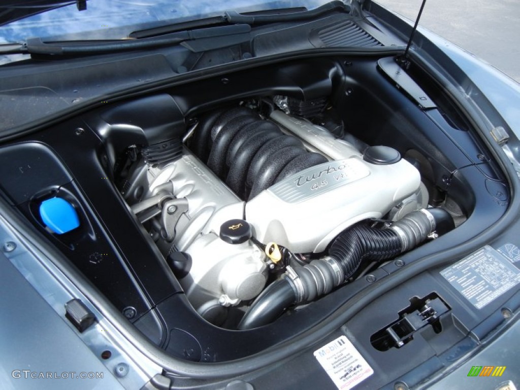 2005 Porsche Cayenne Turbo 4.5L Twin-Turbocharged DOHC 32V V8 Engine Photo #77287434