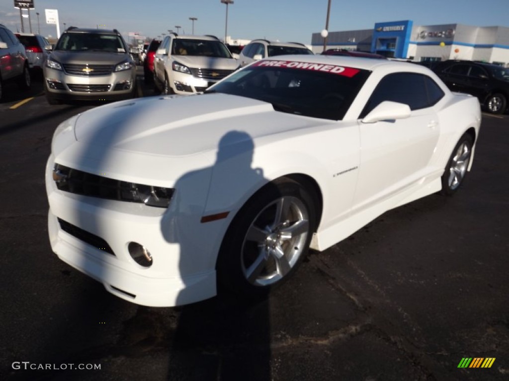 2011 Camaro LT Coupe - Summit White / Black photo #1