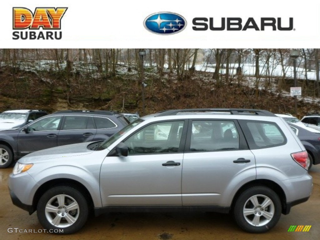 Ice Silver Metallic Subaru Forester