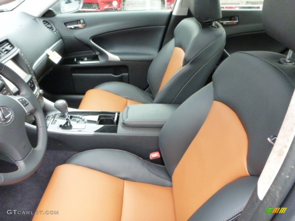Saddle Tan Interior 2013 Lexus IS 250 AWD Photo #77288283