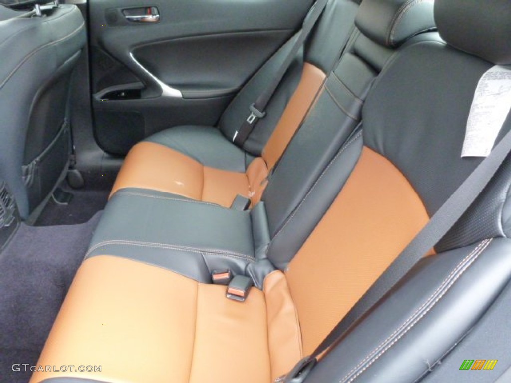 2013 Lexus IS 250 AWD Rear Seat Photo #77288304