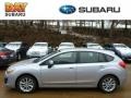 2012 Ice Silver Metallic Subaru Impreza 2.0i Premium 5 Door  photo #1