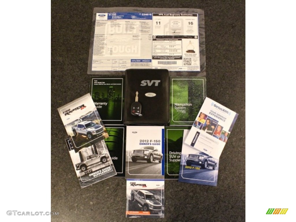 2012 Ford F150 SVT Raptor SuperCrew 4x4 Books/Manuals Photo #77289177