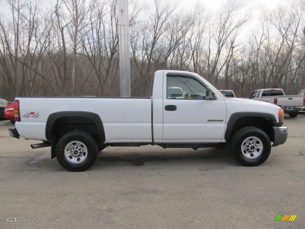 2005 Sierra 3500 Regular Cab 4x4 - Summit White / Dark Pewter photo #8