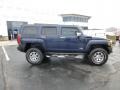 2007 Midnight Blue Metallic Hummer H3   photo #2