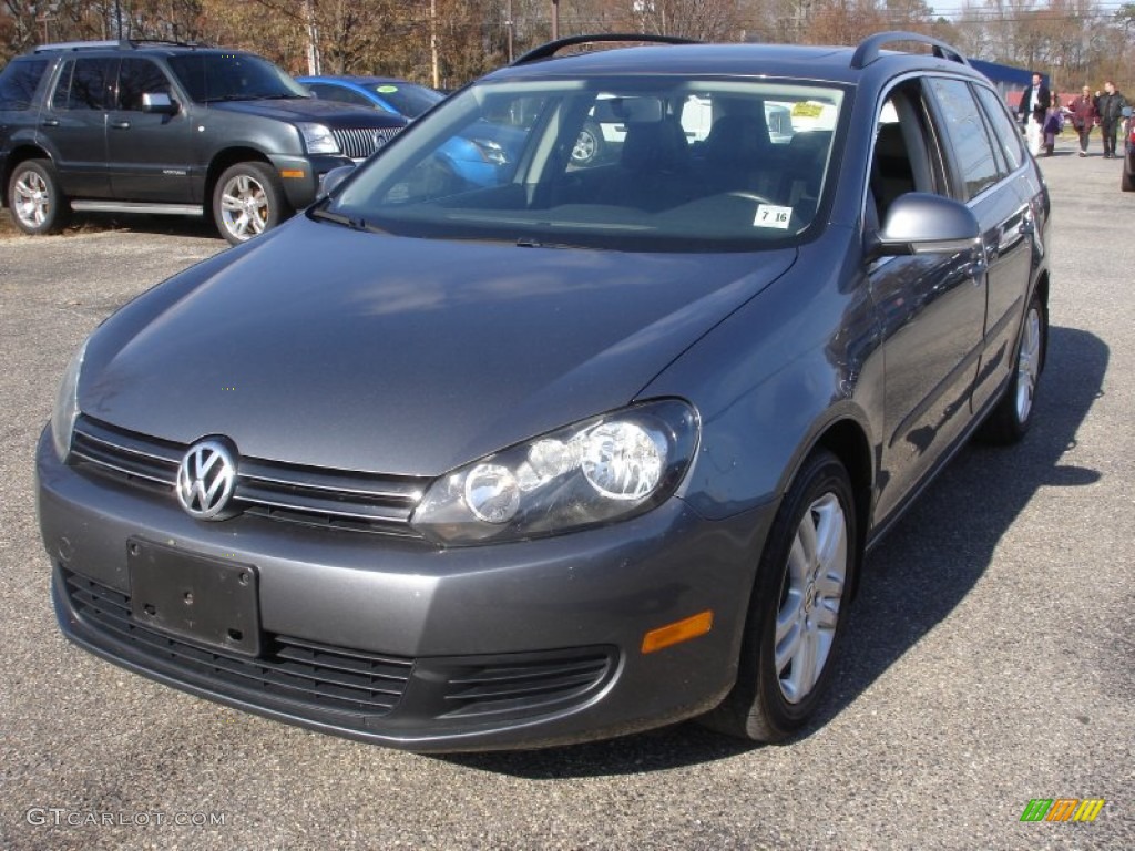 Platinum Gray Metallic 2011 Volkswagen Jetta TDI SportWagen Exterior Photo #77289915
