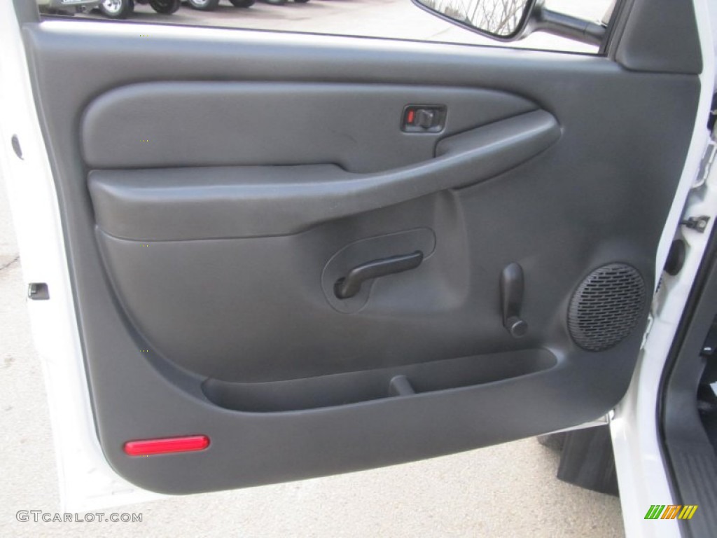 2005 GMC Sierra 3500 Regular Cab 4x4 Dark Pewter Door Panel Photo #77289927