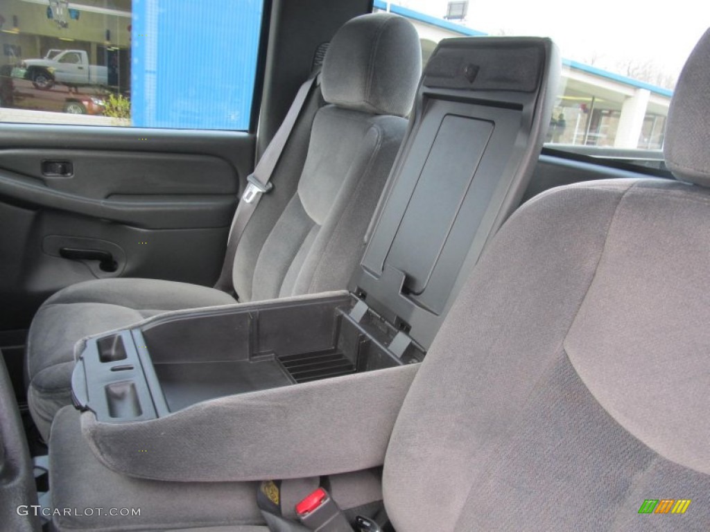 2005 Sierra 3500 Regular Cab 4x4 - Summit White / Dark Pewter photo #15