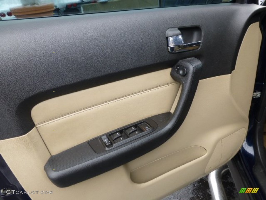 2007 Hummer H3 Standard H3 Model Light Cashmere/Ebony Door Panel Photo #77290158