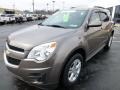 Mocha Steel Metallic 2011 Chevrolet Equinox LT AWD Exterior