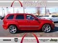 2010 Inferno Red Crystal Pearl Jeep Grand Cherokee SRT8 4x4  photo #1