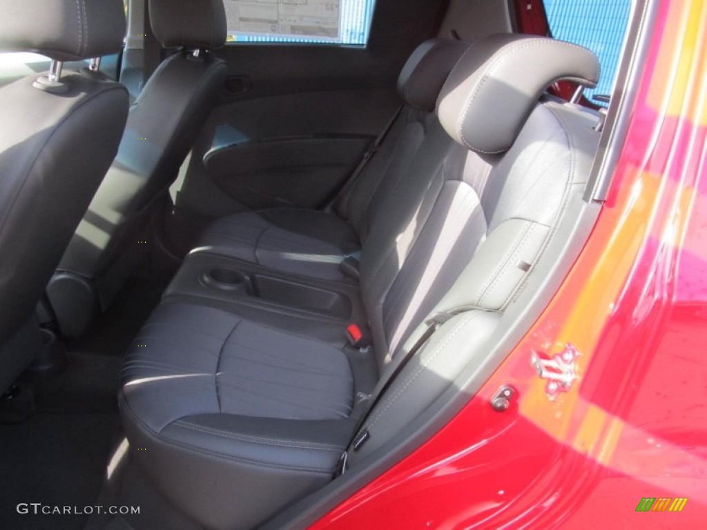 Silver/Silver Interior 2013 Chevrolet Spark LT Photo #77291931