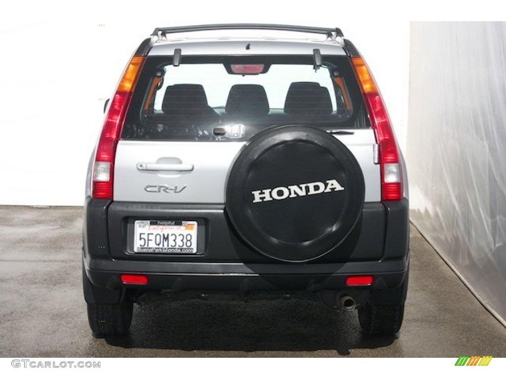 2002 CR-V LX - Satin Silver Metallic / Black photo #9