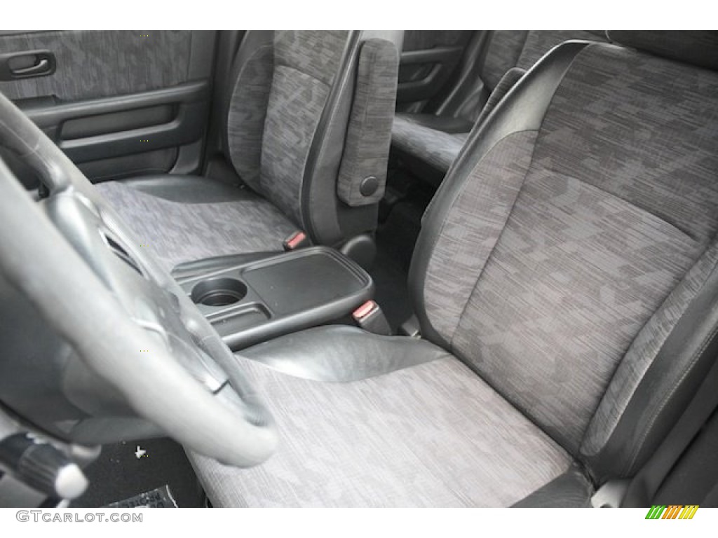 2002 CR-V LX - Satin Silver Metallic / Black photo #14