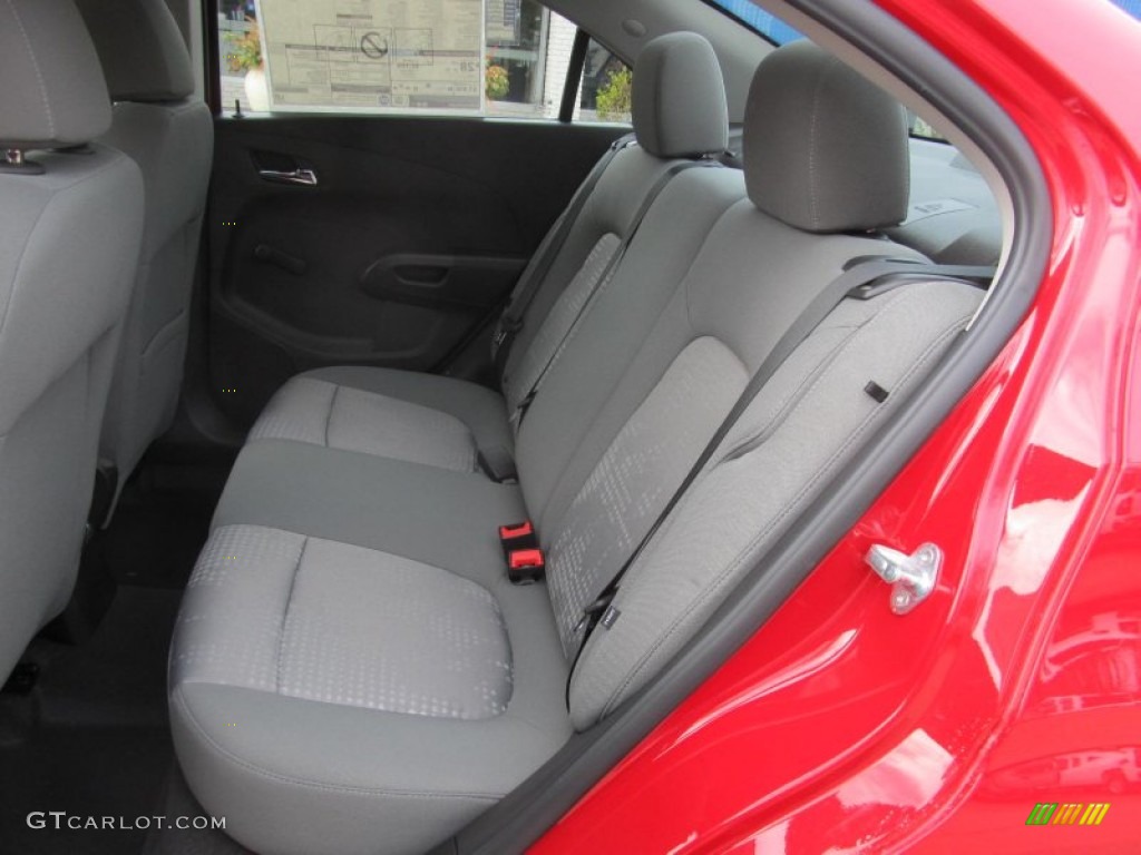 2013 Chevrolet Sonic LS Sedan Rear Seat Photo #77292411