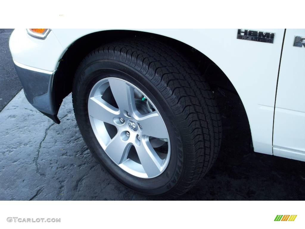 2009 Ram 1500 SLT Quad Cab - Stone White / Dark Slate/Medium Graystone photo #3