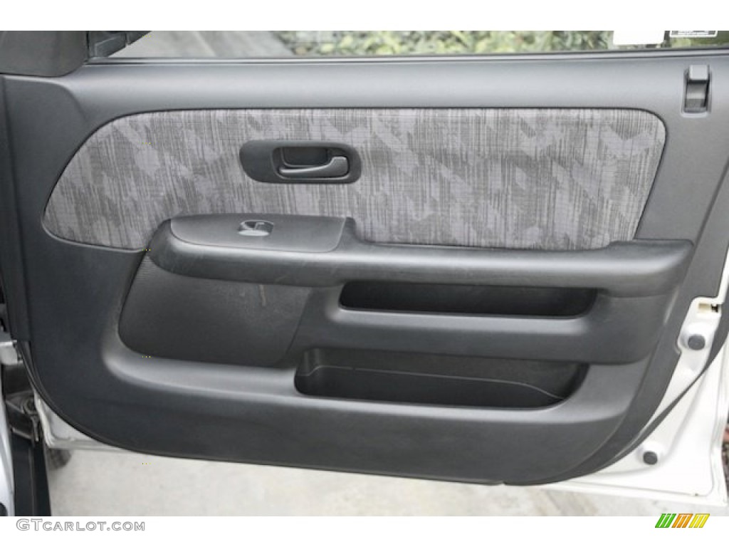 2002 CR-V LX - Satin Silver Metallic / Black photo #29