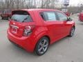 2013 Victory Red Chevrolet Sonic RS Hatch  photo #7