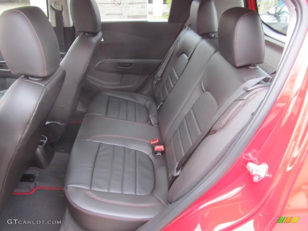 2013 Chevrolet Sonic RS Hatch Rear Seat Photo #77292909