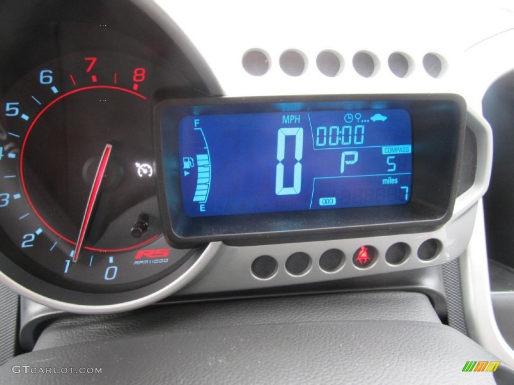 2013 Chevrolet Sonic RS Hatch Gauges Photo #77293023