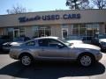 2008 Vapor Silver Metallic Ford Mustang V6 Deluxe Coupe  photo #2