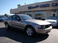 2008 Vapor Silver Metallic Ford Mustang V6 Deluxe Coupe  photo #3