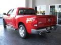 2009 Flame Red Dodge Ram 1500 Big Horn Edition Crew Cab  photo #3