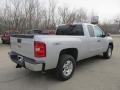 2013 Silver Ice Metallic Chevrolet Silverado 1500 LT Extended Cab 4x4  photo #7