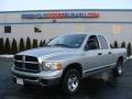 Bright Silver Metallic 2005 Dodge Ram 1500 ST Quad Cab