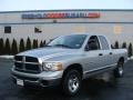 2005 Bright Silver Metallic Dodge Ram 1500 ST Quad Cab  photo #1