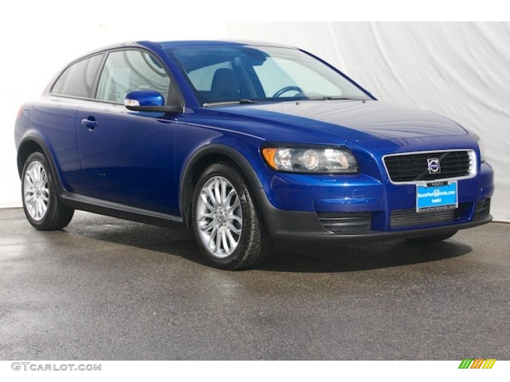 2008 C30 T5 Version 1.0 - Brilliant Blue Pearl / Quartz photo #1