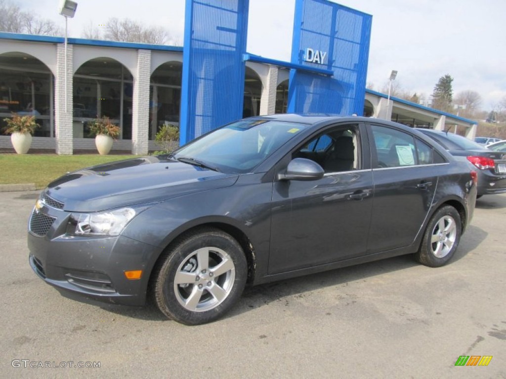 2013 Cruze LT - Cyber Gray Metallic / Jet Black photo #1