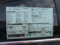 2013 Chevrolet Cruze LT Window Sticker