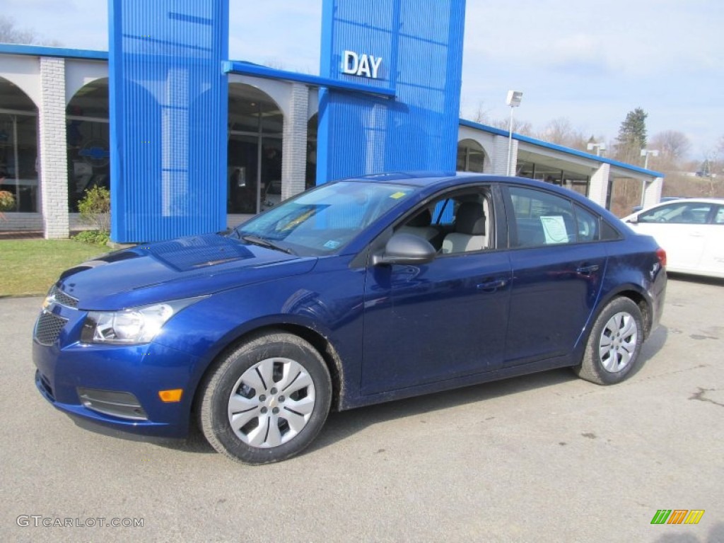 2013 Cruze LS - Blue Topaz Metallic / Jet Black/Medium Titanium photo #1
