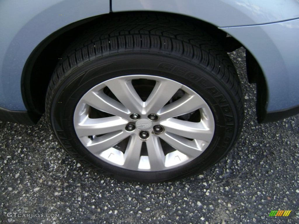 2012 Forester 2.5 X Premium - Ice Blue Metallic / Platinum photo #8