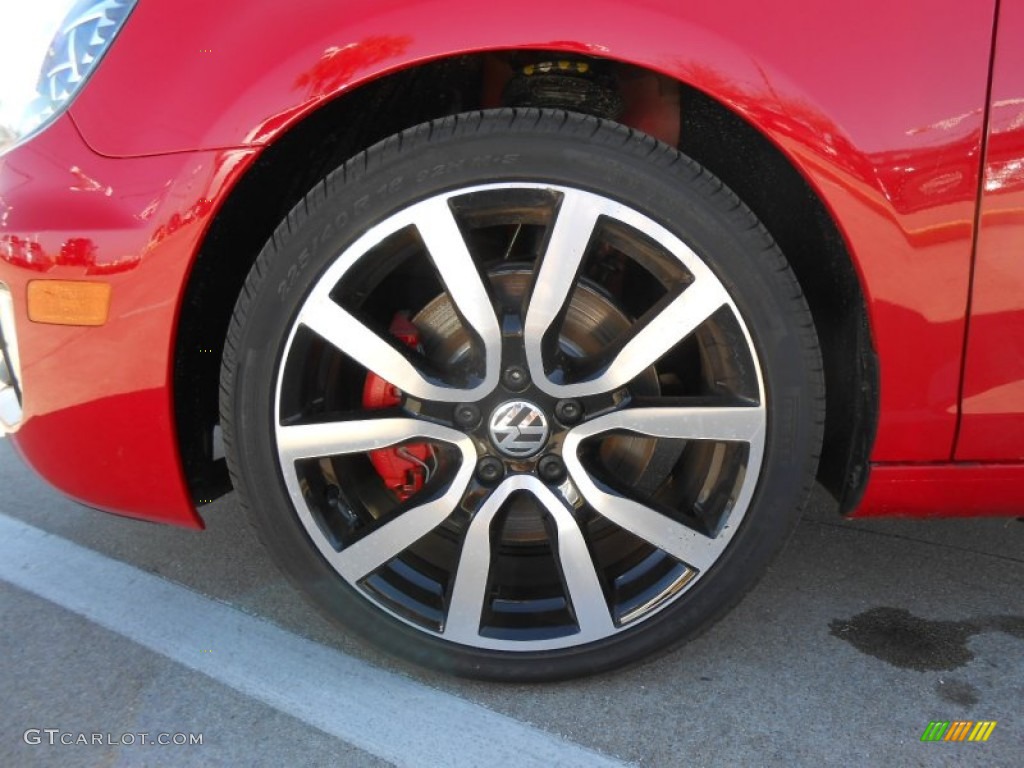 2013 Volkswagen GTI 4 Door Autobahn Edition Wheel Photo #77296467