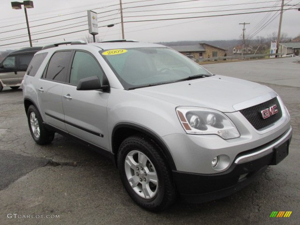 Quicksilver Metallic 2009 GMC Acadia SLE AWD Exterior Photo #77296792