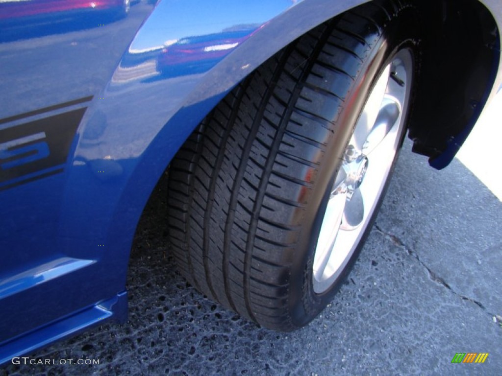 2009 Mustang GT/CS California Special Convertible - Vista Blue Metallic / Black/Dove photo #18