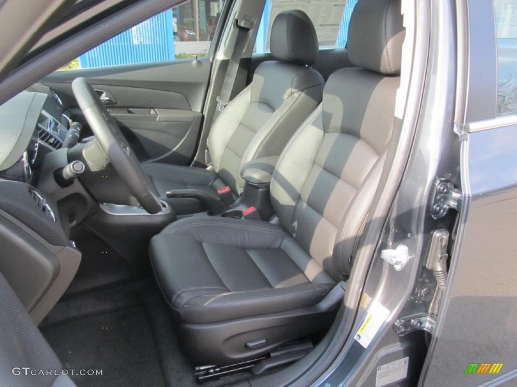 Jet Black Interior 2013 Chevrolet Cruze LT/RS Photo #77297346