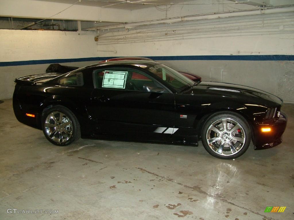 2006 Mustang Saleen S281 Supercharged Coupe - Black / Dark Charcoal photo #5