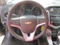 Jet Black 2013 Chevrolet Cruze LT/RS Steering Wheel