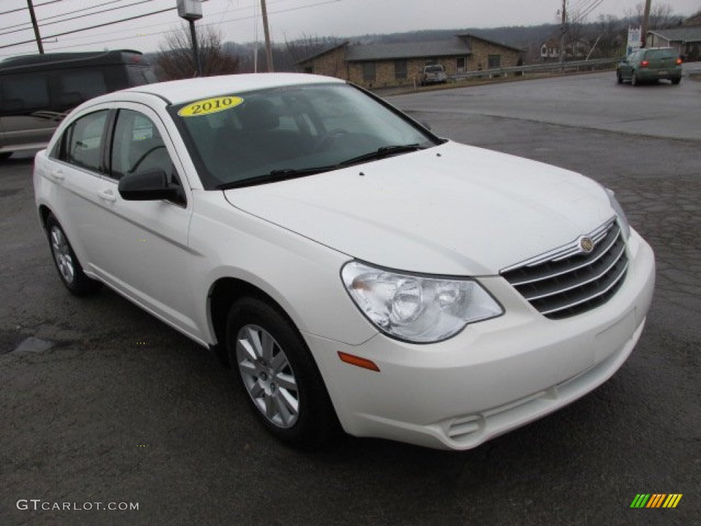 Stone White 2010 Chrysler Sebring Touring Sedan Exterior Photo #77297517