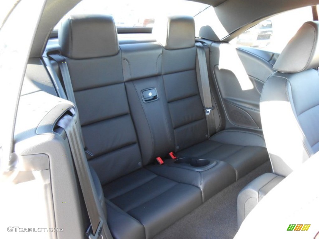 2013 Volkswagen Eos Lux Rear Seat Photos