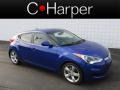 2012 Marathon Blue Hyundai Veloster   photo #1