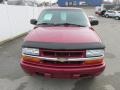 Dark Cherry Red Metallic - S10 LS Crew Cab 4x4 Photo No. 6