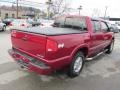 Dark Cherry Red Metallic - S10 LS Crew Cab 4x4 Photo No. 9