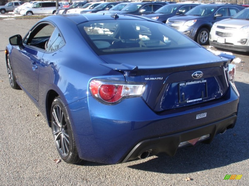 2013 BRZ Limited - Galaxy Blue Silica / Black Leather/Alcantara photo #6