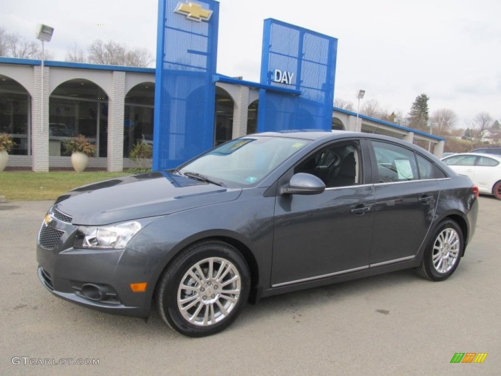 2013 Cruze ECO - Cyber Gray Metallic / Jet Black photo #1