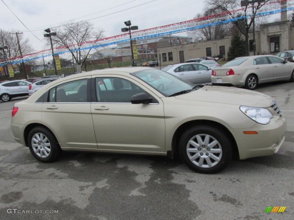 White Gold 2010 Chrysler Sebring Touring Sedan Exterior Photo #77298640